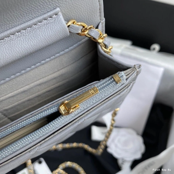 Firstbag Ru NEW EDITION WALLET CHAIN LAMBSKIN CHANEL 0717
